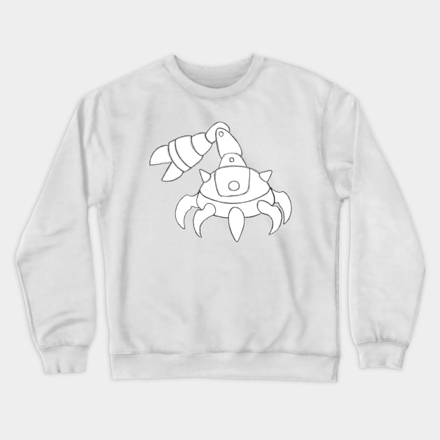 Swarmon Crawly Crewneck Sweatshirt by MacroEden